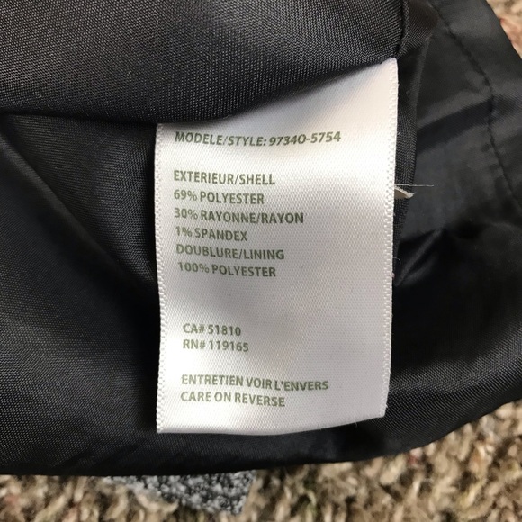 NIKE AIR Vintage Black Windbreaker Spell Out Large - Picture 7 of 8